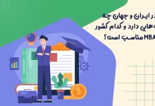 MBA در ایران و جهان چه تفاوت هایی دارد و کدام کشور برای MBA مناسب است؟ 6 MBA در ایران و جهان چه تفاوت هایی دارد و کدام کشور برای MBA مناسب است؟